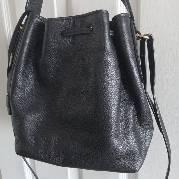 Aritzia Black Leather Shoulder Bag - Picture 4 of 10